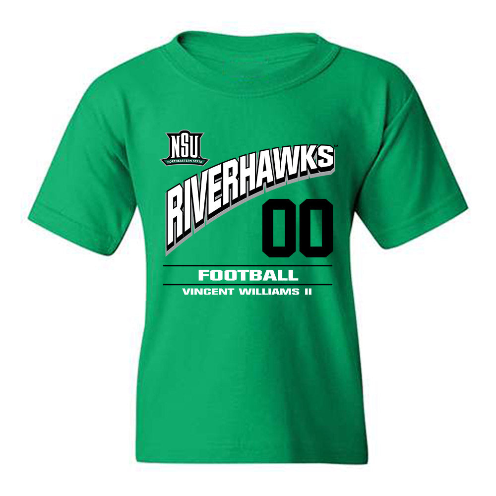 Northeastern State - NCAA Football : Vincent Williams II - Classic Fashion Shersey Youth T-Shirt-0