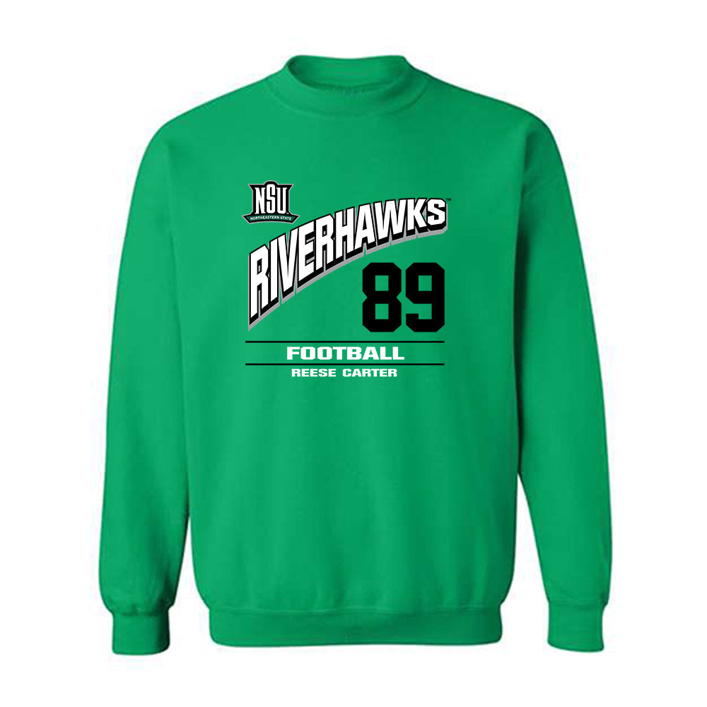 Northeastern State - NCAA Football : Reese Carter - Classic Fashion Shersey Crewneck Sweatshirt-0