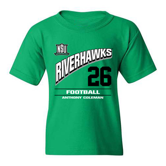 Northeastern State - NCAA Football : Anthony Coleman - Classic Fashion Shersey Youth T-Shirt-0