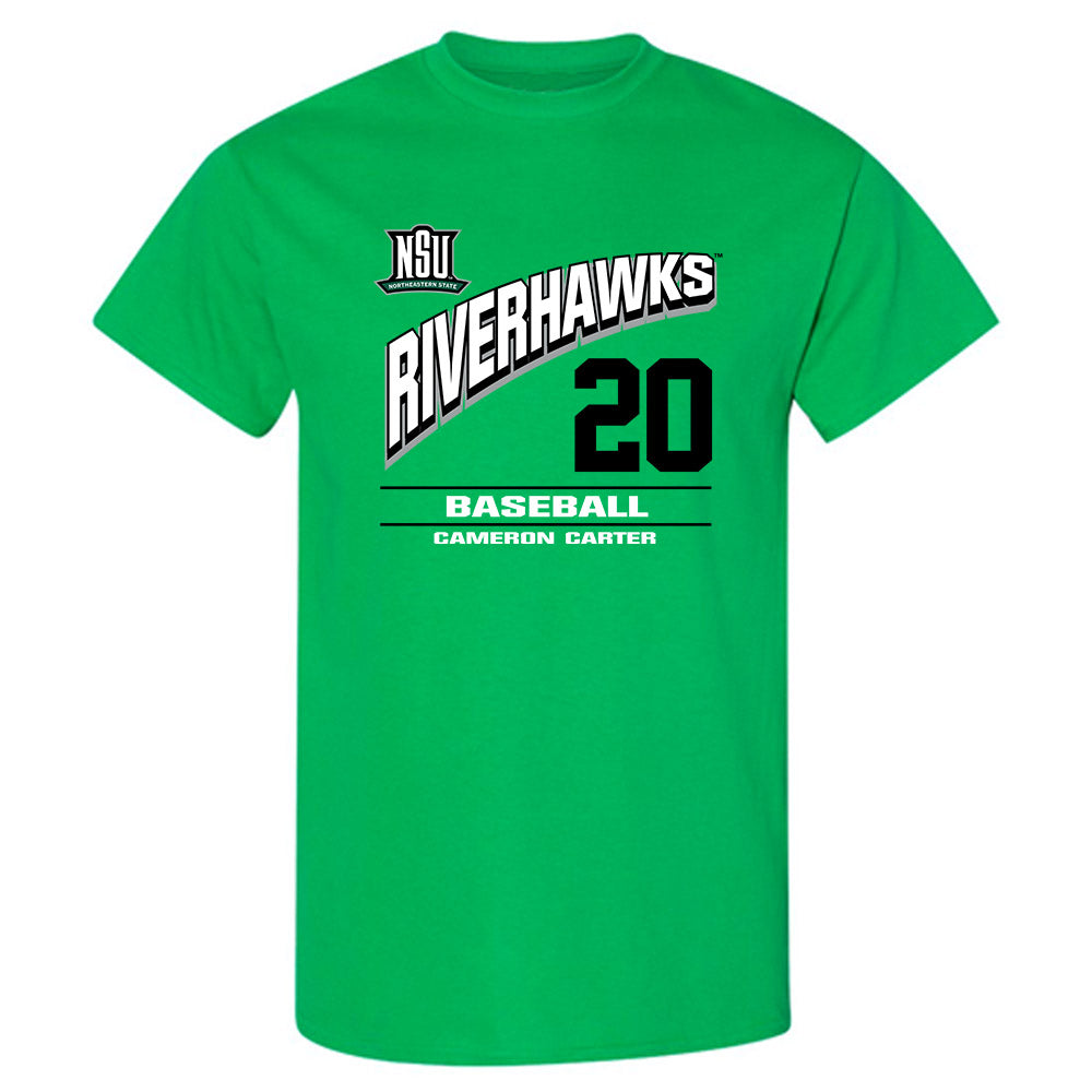 Northeastern State - NCAA Baseball : Cameron Carter - Classic Fashion Shersey T-Shirt-0