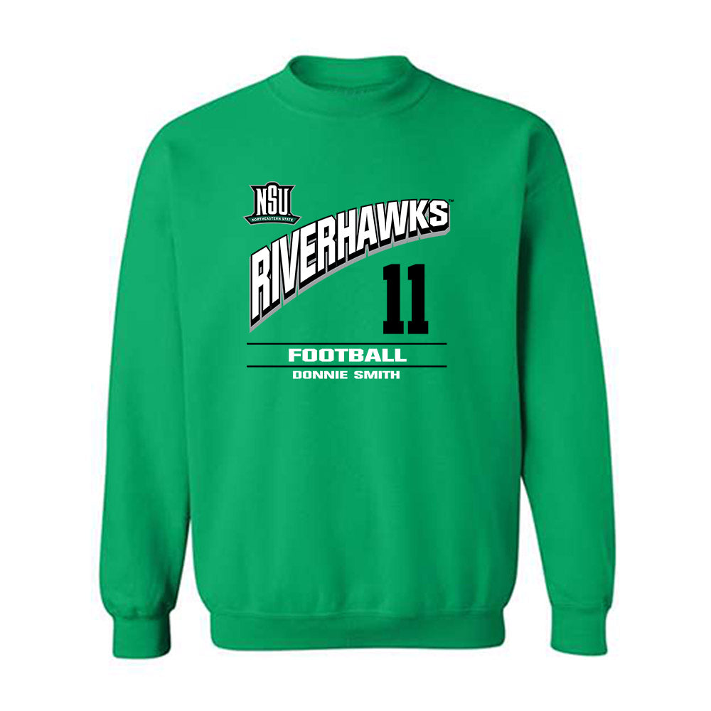 Northeastern State - NCAA Football : Donnie Smith - Classic Fashion Shersey Crewneck Sweatshirt-0