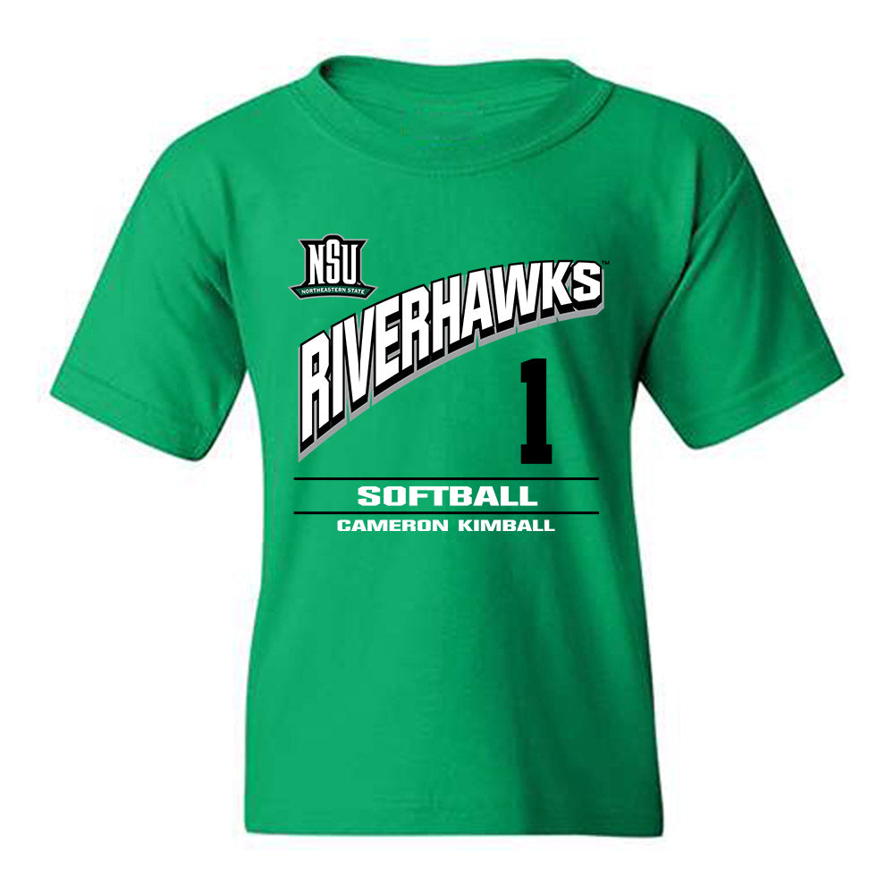 Northeastern State - NCAA Softball : Cameron Kimball - Classic Fashion Shersey Youth T-Shirt-0