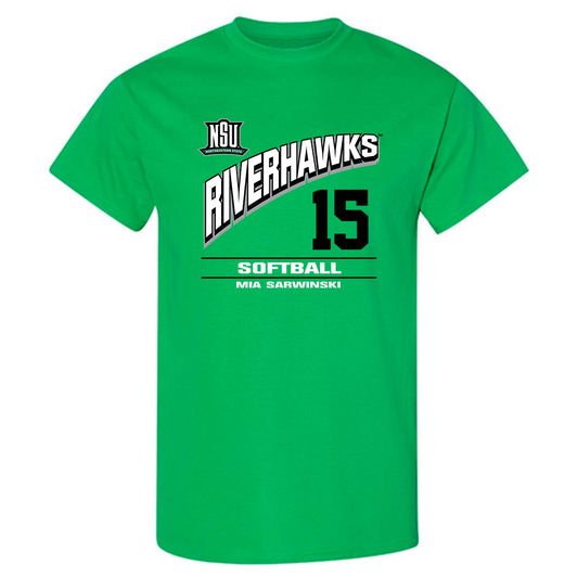 Northeastern State - NCAA Softball : Mia Sarwinski - Classic Fashion Shersey T-Shirt-0