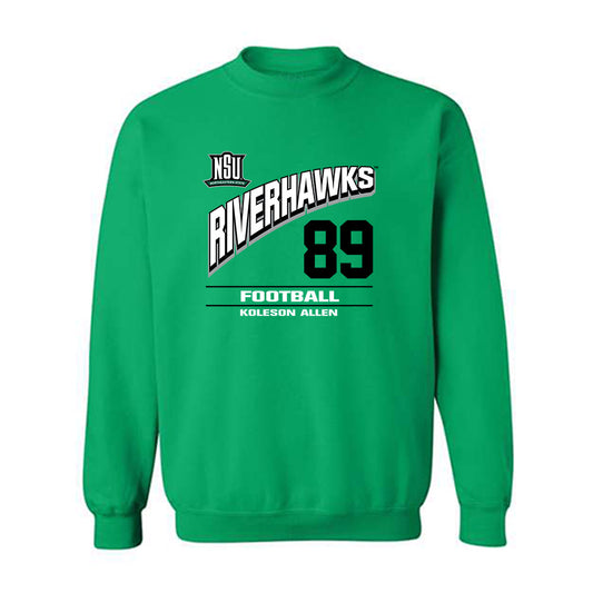 Northeastern State - NCAA Football : Koleson Allen - Classic Fashion Shersey Crewneck Sweatshirt-0
