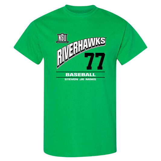 Northeastern State - NCAA Baseball : Steven Jr Mims - Classic Fashion Shersey T-Shirt-0