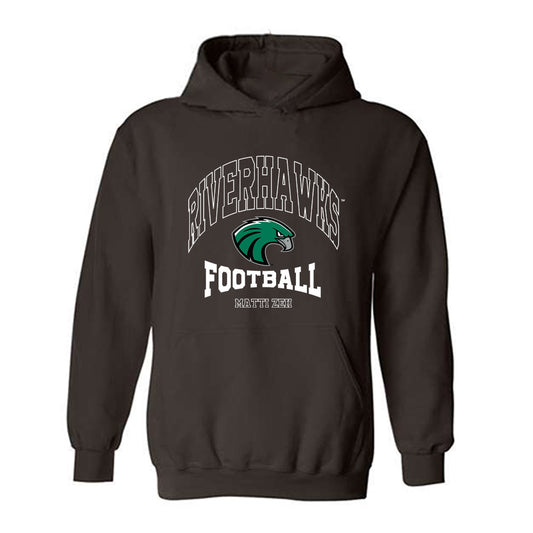 Northeastern State - NCAA Football : Matti Zeh - Classic Fashion Shersey Hooded Sweatshirt-0