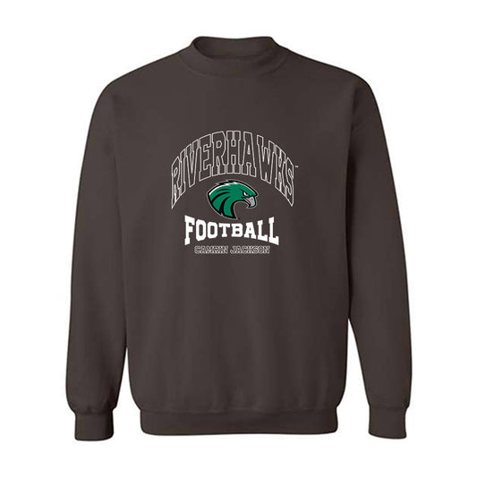 Northeastern State - NCAA Football : Camrin Jackson - Classic Fashion Shersey Crewneck Sweatshirt-0