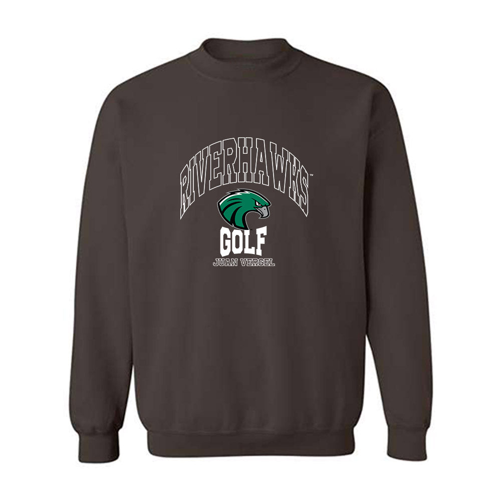 Northeastern State - NCAA Men's Golf : Juan Vergel - Classic Fashion Shersey Crewneck Sweatshirt-0
