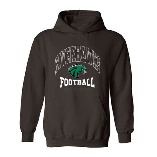 Northeastern State - NCAA Football : Caden Tahbonemah - Classic Fashion Shersey Hooded Sweatshirt-0