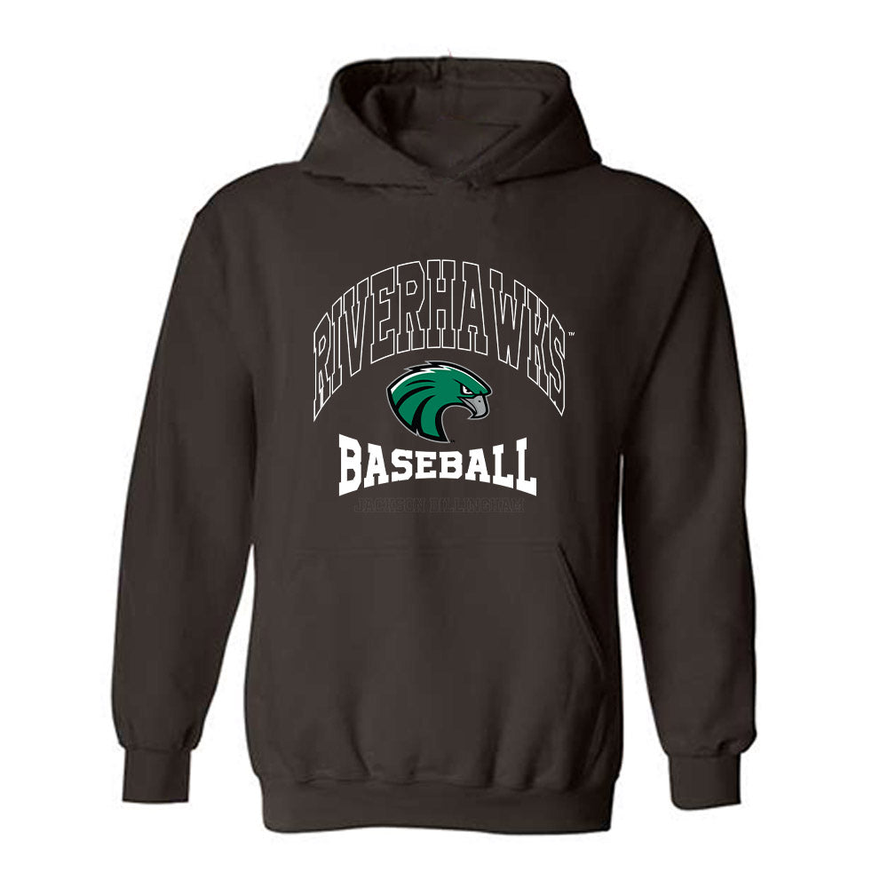 Northeastern State - NCAA Baseball : Jackson Dillingham - Classic Fashion Shersey Hooded Sweatshirt-0