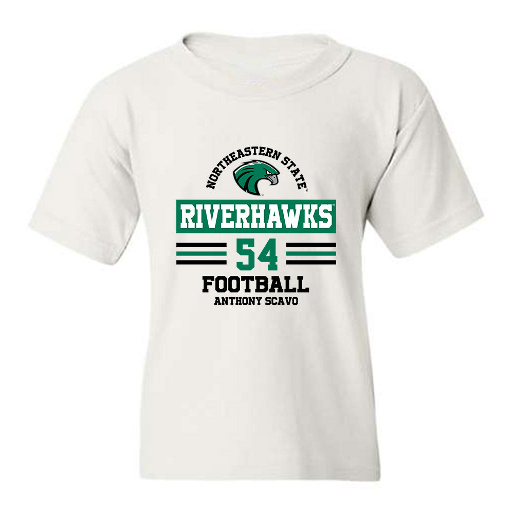 Northeastern State - NCAA Football : Anthony Scavo - Classic Fashion Shersey Youth T-Shirt-0