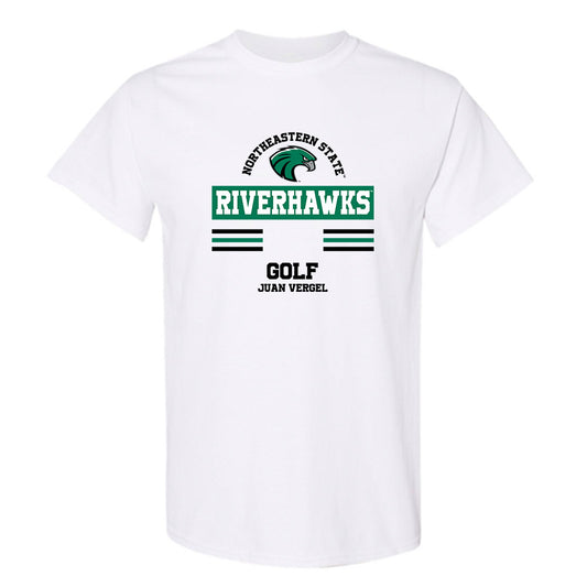 Northeastern State - NCAA Men's Golf : Juan Vergel - Classic Fashion Shersey T-Shirt-0