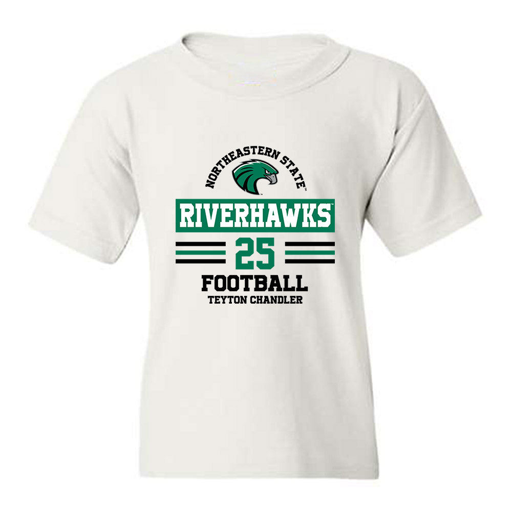 Northeastern State - NCAA Football : Teyton Chandler - Classic Fashion Shersey Youth T-Shirt-0