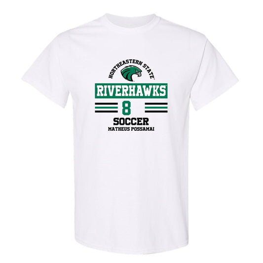 Northeastern State - NCAA Men's Soccer : Matheus Possamai - Classic Fashion Shersey T-Shirt-0