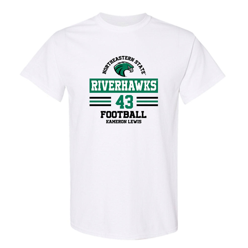 Northeastern State - NCAA Football : Kameron Lewis - Classic Fashion Shersey T-Shirt-0