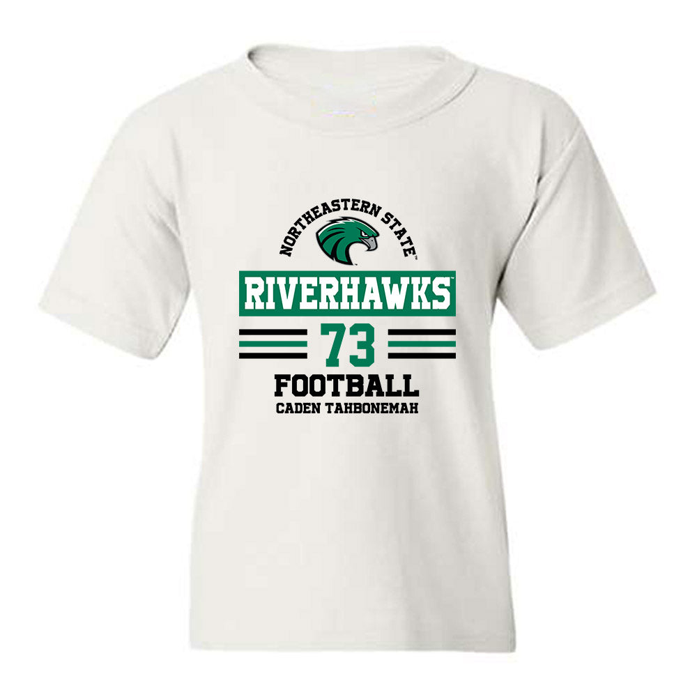 Northeastern State - NCAA Football : Caden Tahbonemah - Classic Fashion Shersey Youth T-Shirt-0