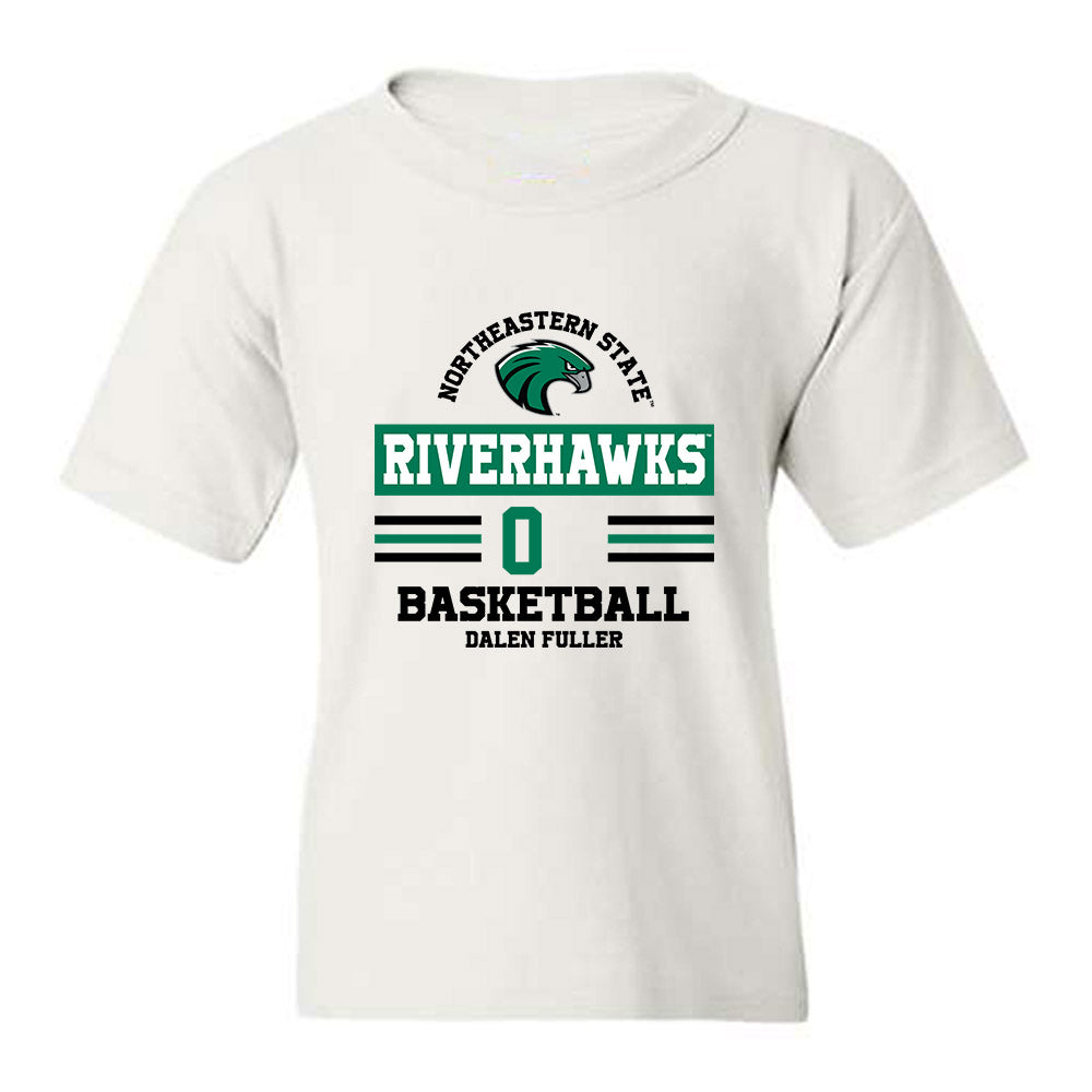 Northeastern State - NCAA Men's Basketball : Dalen Fuller - Classic Fashion Shersey Youth T-Shirt-0