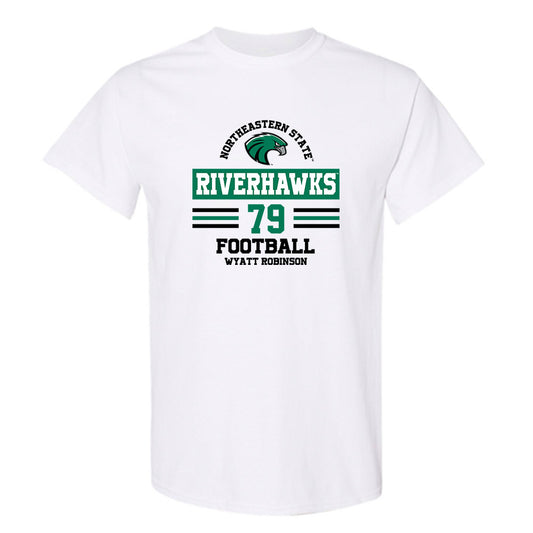Northeastern State - NCAA Football : Wyatt Robinson - Classic Fashion Shersey T-Shirt-0