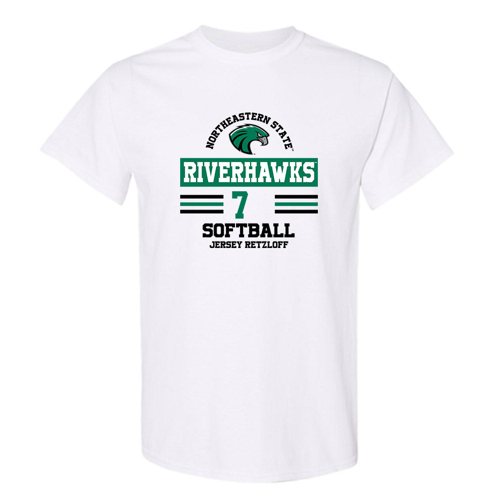 Northeastern State - NCAA Softball : Jersey Retzloff - Classic Fashion Shersey T-Shirt-0
