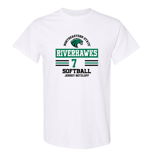 Northeastern State - NCAA Softball : Jersey Retzloff - Classic Fashion Shersey T-Shirt-0