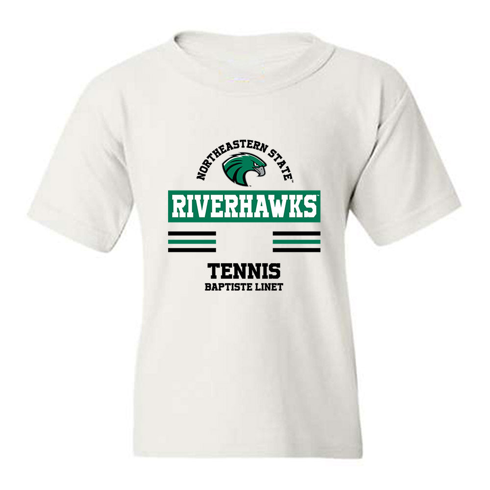 Northeastern State - NCAA Men's Tennis : Baptiste Linet - Classic Fashion Shersey Youth T-Shirt-0