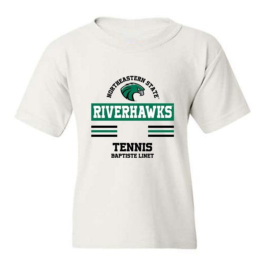 Northeastern State - NCAA Men's Tennis : Baptiste Linet - Classic Fashion Shersey Youth T-Shirt-0