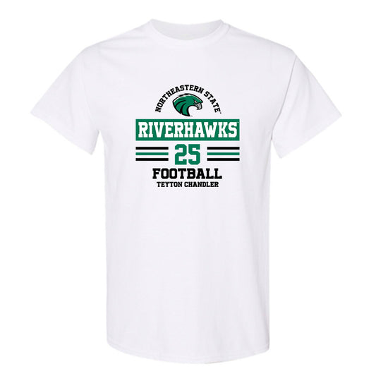 Northeastern State - NCAA Football : Teyton Chandler - Classic Fashion Shersey T-Shirt-0