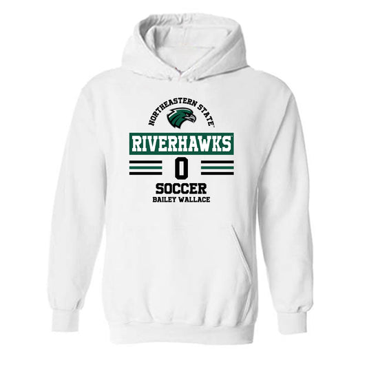 Northeastern State - NCAA Women's Soccer : Bailey Wallace - Classic Fashion Shersey Hooded Sweatshirt-0