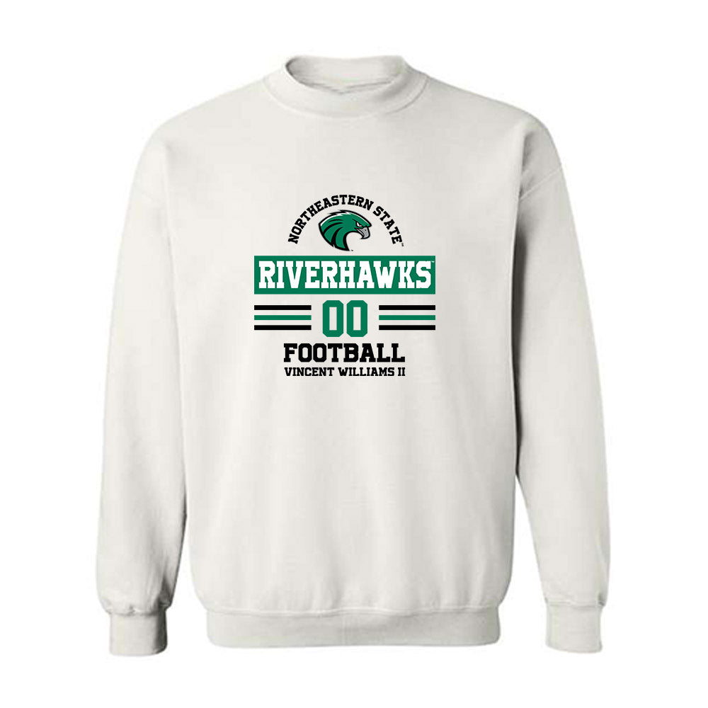 Northeastern State - NCAA Football : Vincent Williams II - Classic Fashion Shersey Crewneck Sweatshirt-0