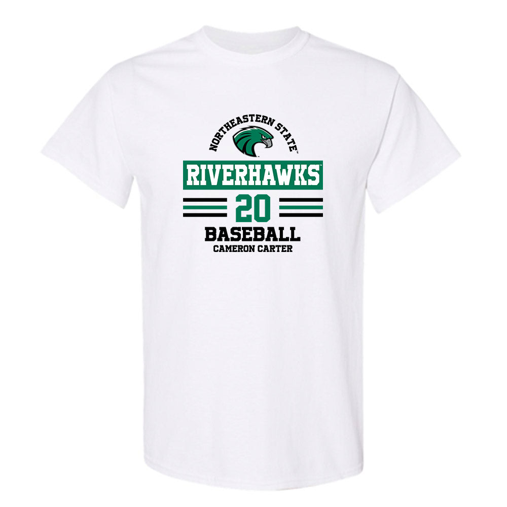 Northeastern State - NCAA Baseball : Cameron Carter - Classic Fashion Shersey T-Shirt-0