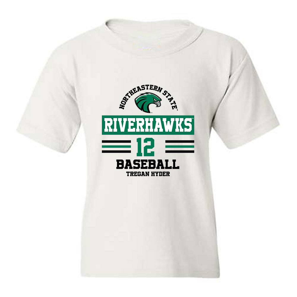 Northeastern State - NCAA Baseball : Tregan Hyder - Classic Fashion Shersey Youth T-Shirt-0