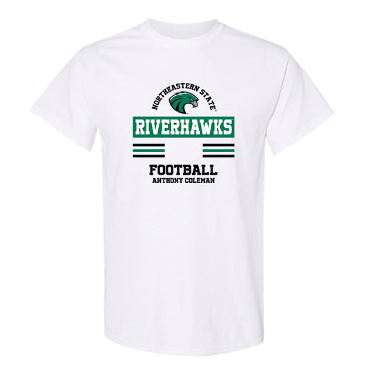 Northeastern State - NCAA Football : Anthony Coleman - Classic Fashion Shersey T-Shirt-0