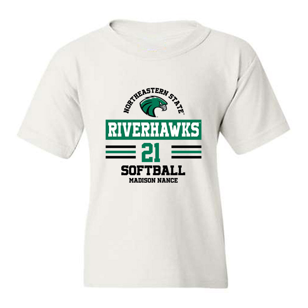 Northeastern State - NCAA Softball : Madison Nance - Classic Fashion Shersey Youth T-Shirt-0