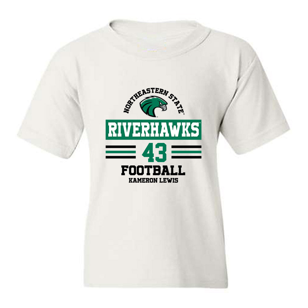 Northeastern State - NCAA Football : Kameron Lewis - Classic Fashion Shersey Youth T-Shirt-0