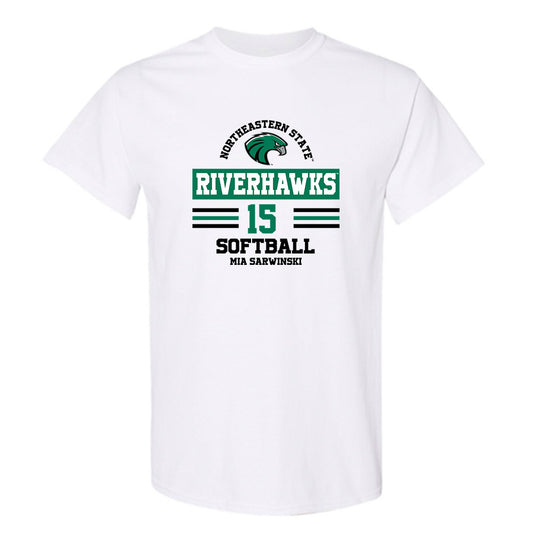 Northeastern State - NCAA Softball : Mia Sarwinski - Classic Fashion Shersey T-Shirt-0