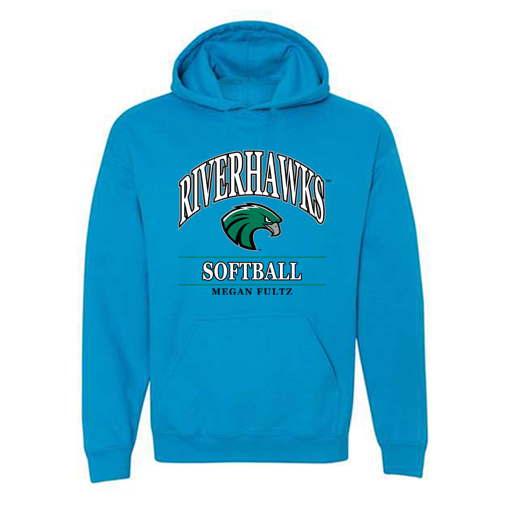Northeastern State - NCAA Softball : Megan Fultz - Classic Fashion Shersey Hooded Sweatshirt-0