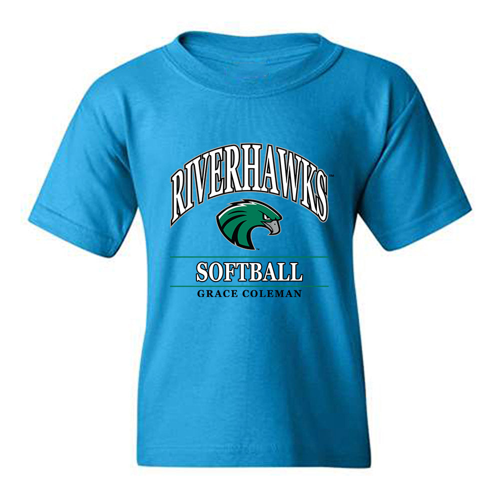 Northeastern State - NCAA Softball : Grace Coleman - Classic Fashion Shersey Youth T-Shirt-0