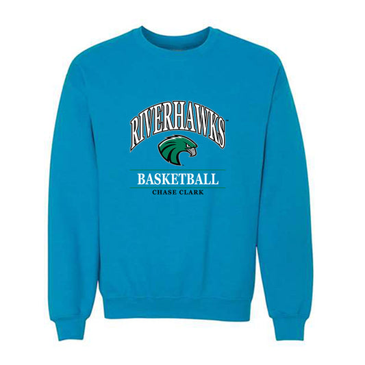 Northeastern State - NCAA Men's Basketball : Chase Clark - Classic Fashion Shersey Crewneck Sweatshirt-0