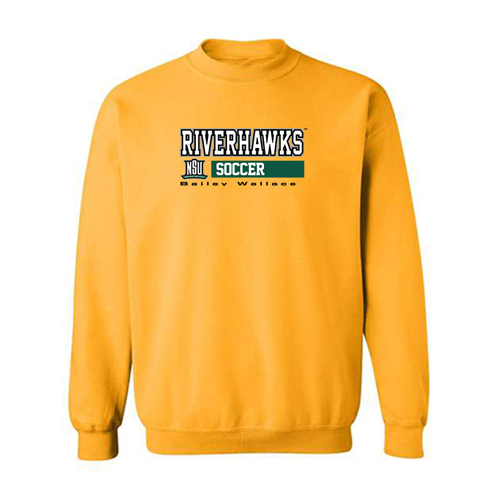 Northeastern State - NCAA Women's Soccer : Bailey Wallace - Classic Fashion Shersey Crewneck Sweatshirt-0