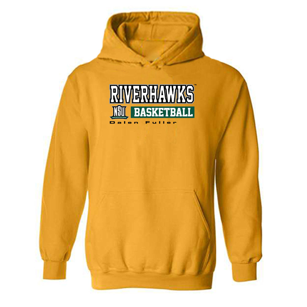 Northeastern State - NCAA Men's Basketball : Dalen Fuller - Classic Fashion Shersey Hooded Sweatshirt-0