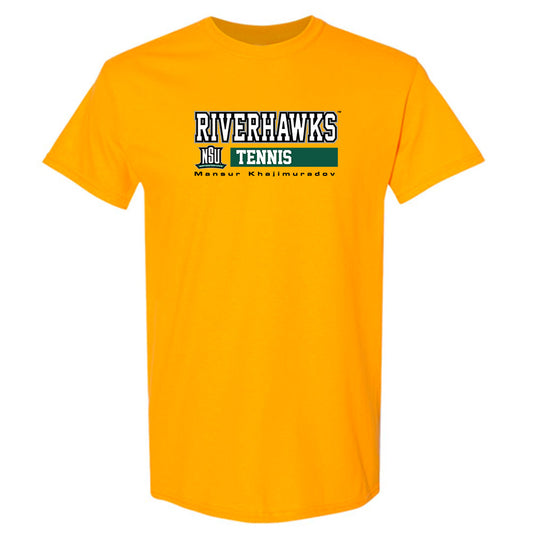 Northeastern State - NCAA Men's Tennis : Mansur Khajimuradov - Classic Fashion Shersey T-Shirt-0