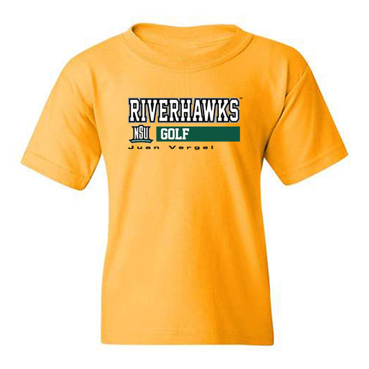 Northeastern State - NCAA Men's Golf : Juan Vergel - Classic Fashion Shersey Youth T-Shirt-0
