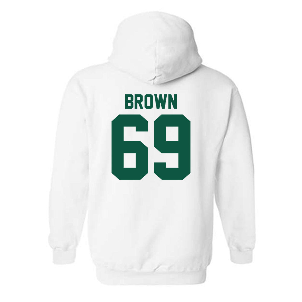 Northeastern State - NCAA Football : Rashuad Brown - Classic Shersey Hooded Sweatshirt-1