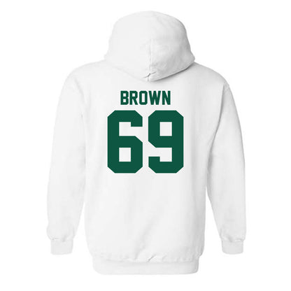 Northeastern State - NCAA Football : Rashuad Brown - Classic Shersey Hooded Sweatshirt-1