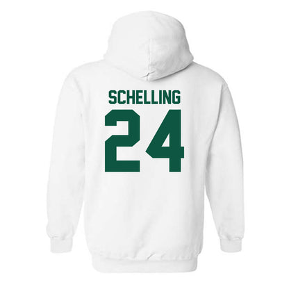 Northeastern State - NCAA Football : Jordan Schelling - Classic Shersey Hooded Sweatshirt-1