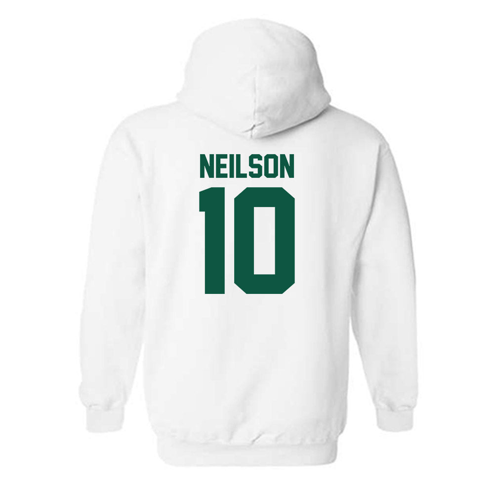 Northeastern State - NCAA Men's Basketball : Harry Neilson - Classic Shersey Hooded Sweatshirt-1