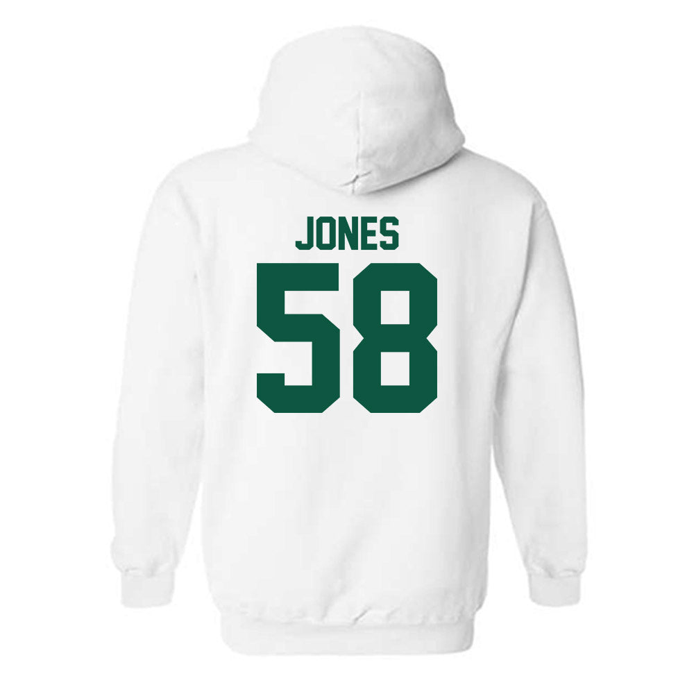 Northeastern State - NCAA Football : Deven Jones - Classic Shersey Hooded Sweatshirt-1