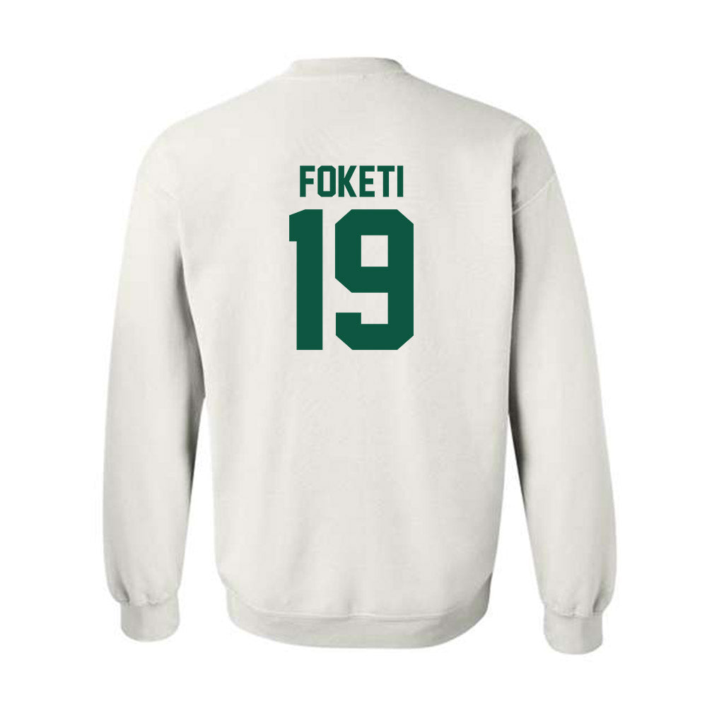 Northeastern State - NCAA Football : Mosese Foketi - Classic Shersey Crewneck Sweatshirt-1