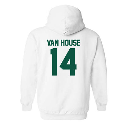 Northeastern State - NCAA Baseball : Preston Van House - Classic Shersey Hooded Sweatshirt-1