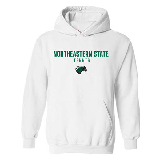 Northeastern State - NCAA Men's Tennis : Tomas Aramburu - Classic Shersey Hooded Sweatshirt-0